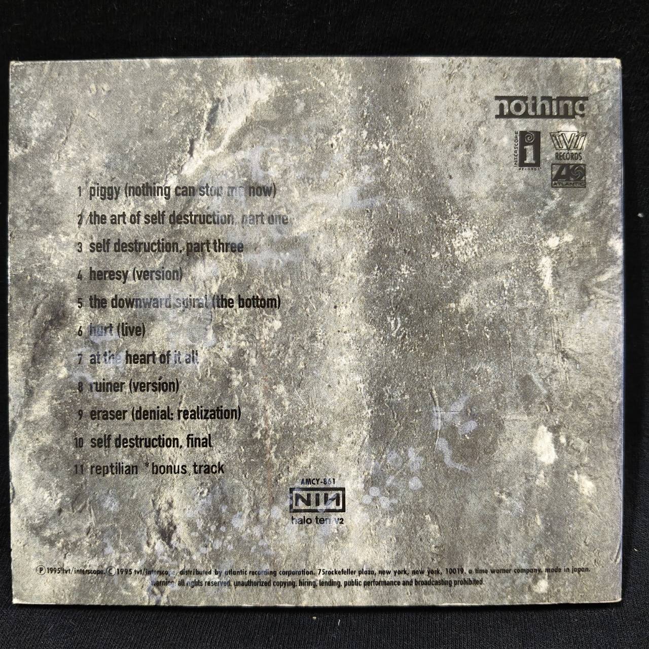 Nine Inch Nails – Further Down The Spiral / JAPAN / มีรอยบ้าง