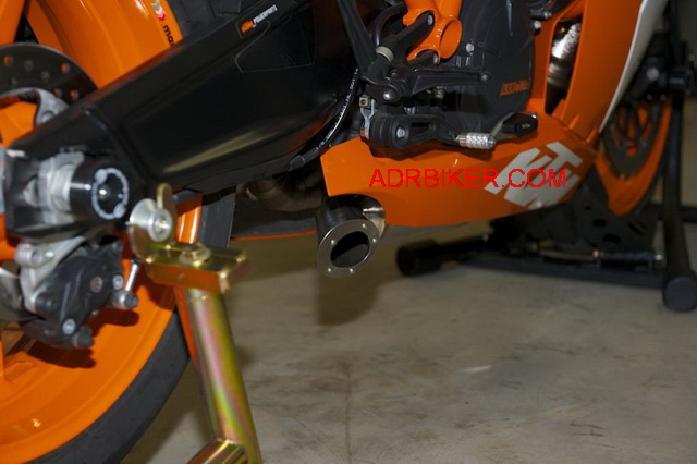ท่อ Competition Werkes under body สำหรับ KTM RC8 (For Exhibition only)