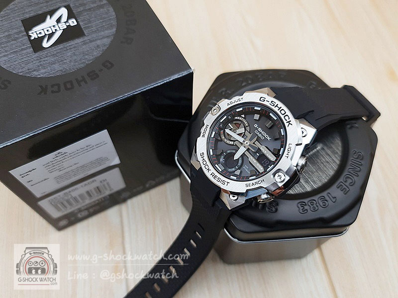 CASIO G-SHOCK นาฬิกาข้อมือ นาฬิกากันน้ำ นาฬิกาของแท้ ประกันศูนย์ CMG 1 ปี รุ่น GST-B400-1