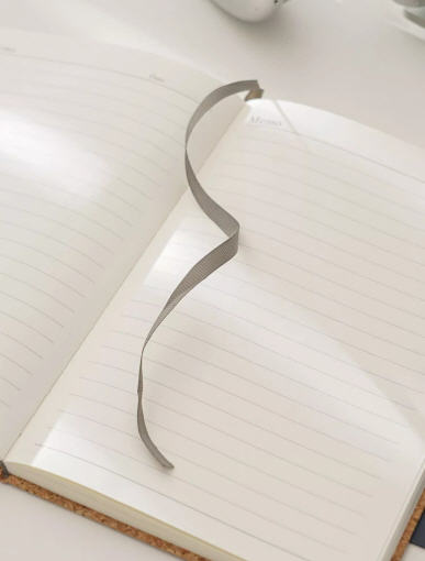 ชุดสมุดโน้ต+ปากกา,สมุดไดอารี่ปกไม้ก๊อก,สมุดโน้ตปกไม้ก๊อก,A5