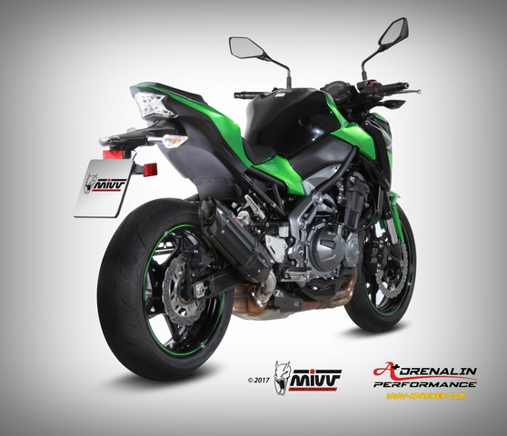 ท่อ MIVV SUONO STEEL BLACK สำหรับ Z900 (For Exhibition only)