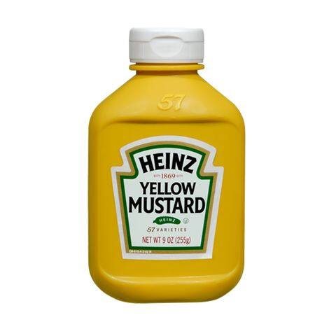 Heinz Yellow Mustard 225 g. ฺHeinz มัสตาร์ด 225 กรัม (05-6917)