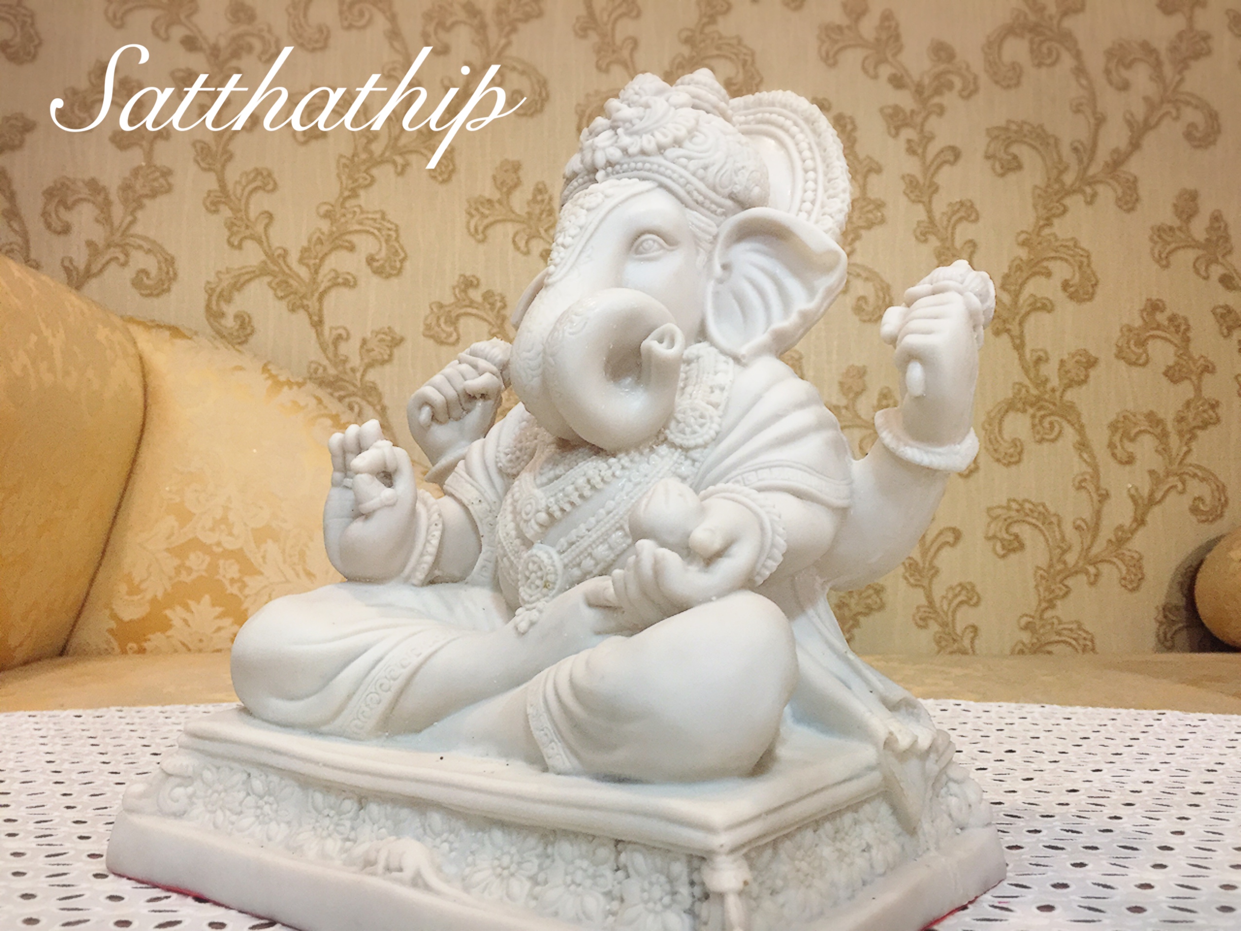 พระพิฆเนศ ปางเศรษฐี/ ดั๊กดูเสธ (เรซิ่น) - Ganesha: Lord of Success
