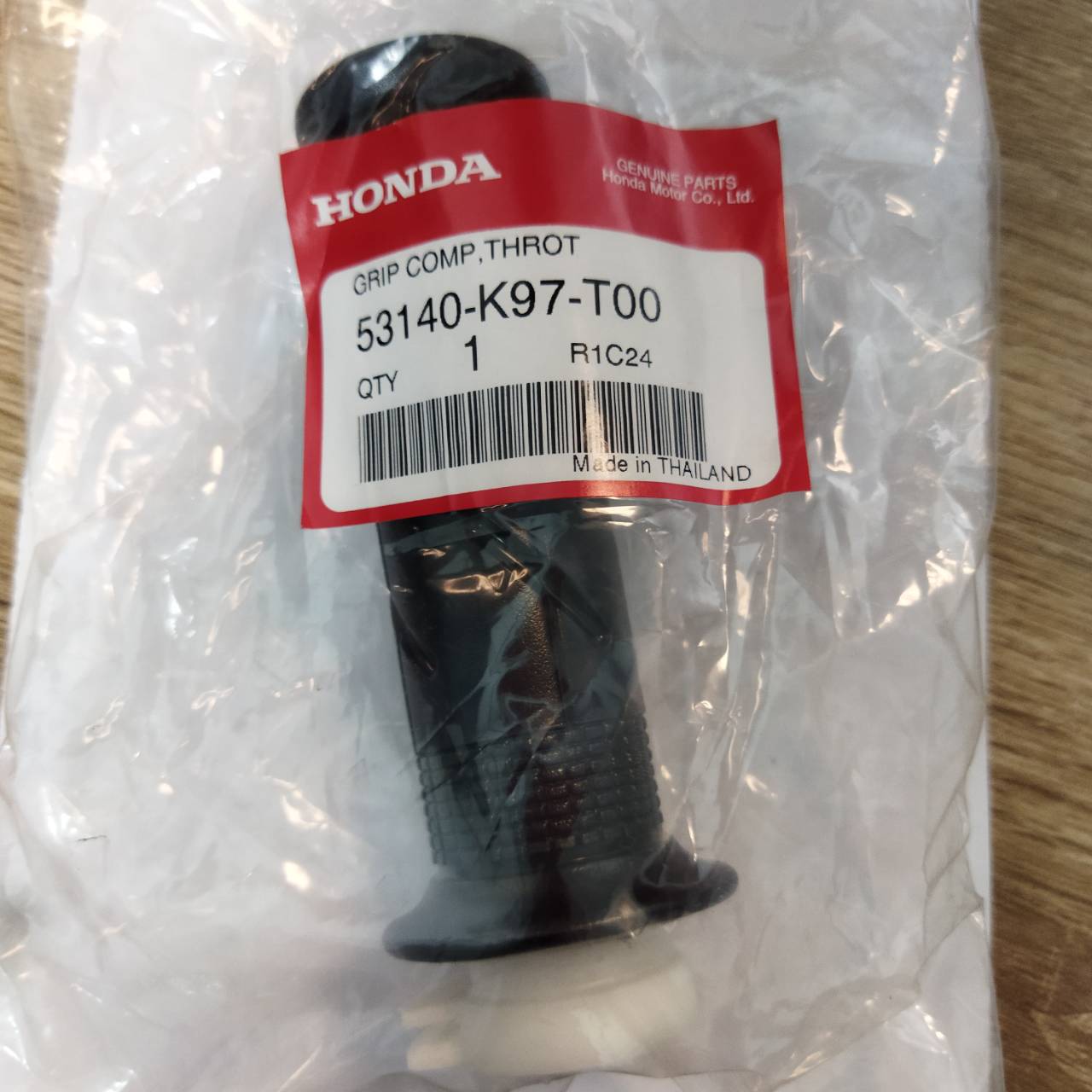 ปลอกคันเร่ง PCX150 2018-2019 , PCX160 2021-2022 อะไหล่แท้ HONDA 53140-K97-T00