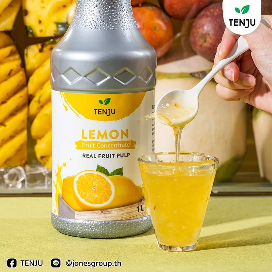 Tenju Fruit Concentrate Lemon 1 Lt.. เท็นจู น้ำผลไม้เข้มข้น รสเลมอน 1 ลิตร (05-9219)