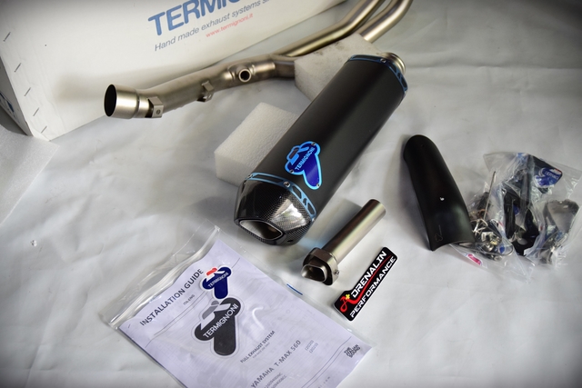 ท่อ Termignoni black titanium สำหรับ Tmax 560 (For Exhibition only)