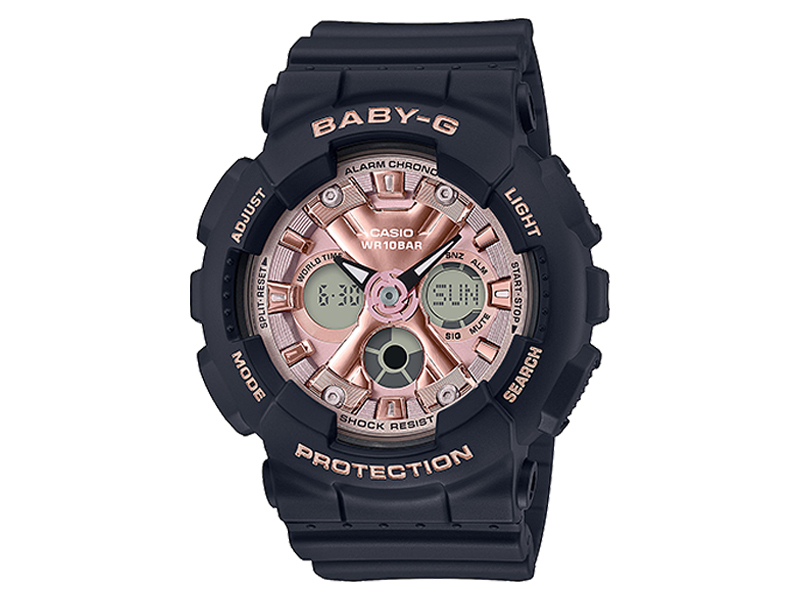 CASIO BABY-G นาฬิกาข้อมือ นาฬิกากันน้ำ นาฬิกาของแท้ ประกันศูนย์ CMG 1 ปี รุ่น BA-130-1A4