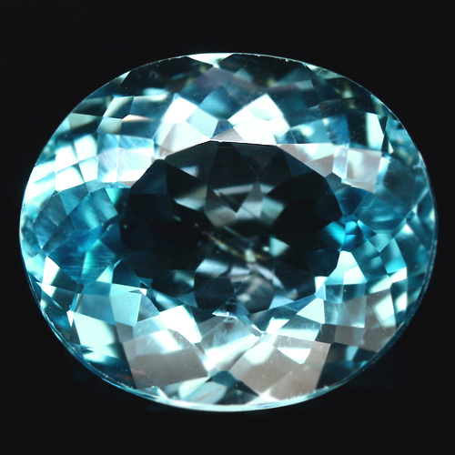 โทปาสสีฟ้า (Topaz) 15.63 กะรัต AAA