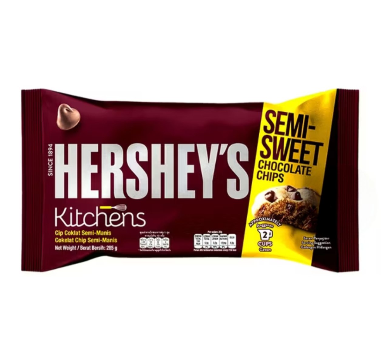 Hershey's Semi Sweet Chocolate Chips 12 oz. (05-0352)