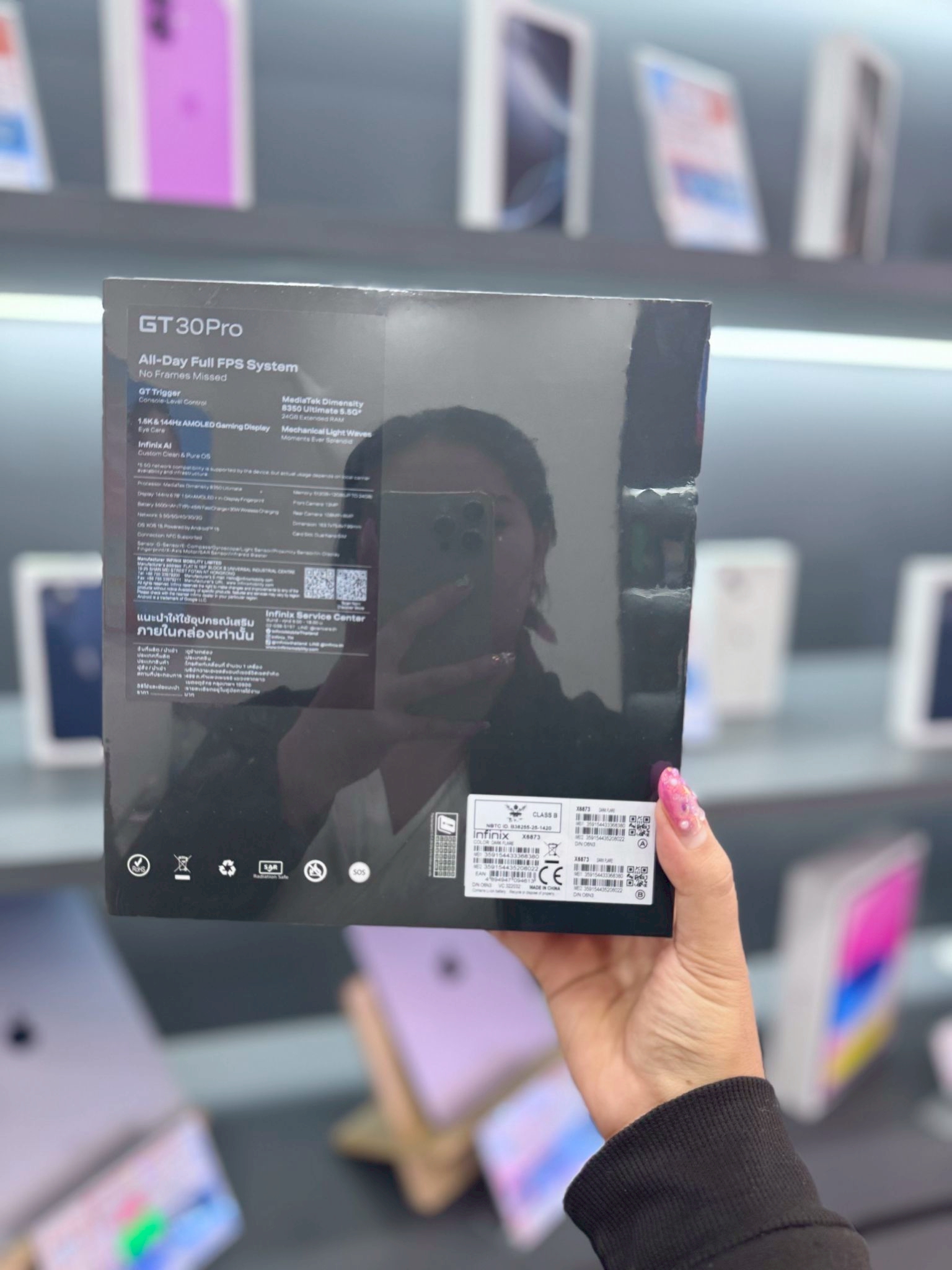 Infinix GT30 Pro 12/512 สี Dark Flare