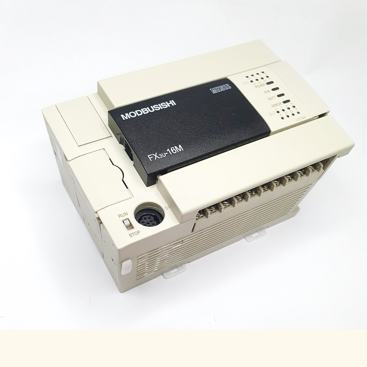 FX3U-16MR/ES-A PLC [MODBUSISHI] บอร์ดควบคุมอุตสาหกรรม Made in china ยี่ห้อ MODBUSISHI
