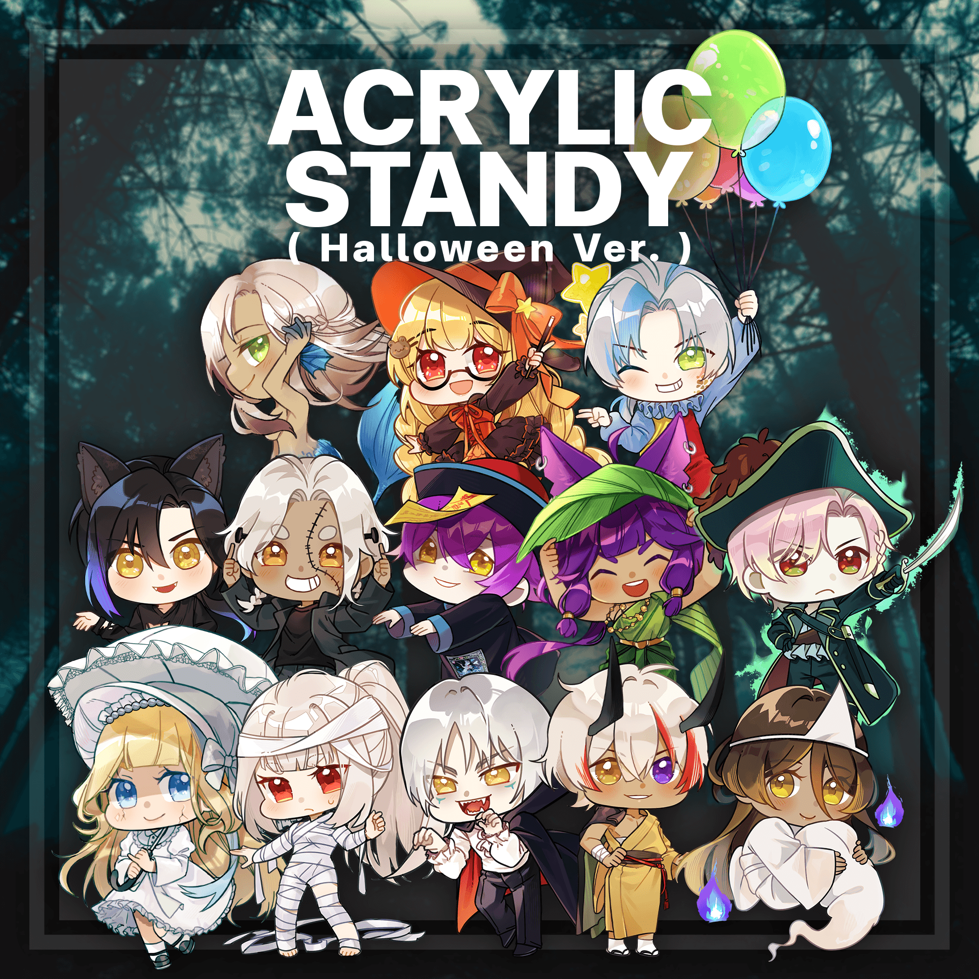 ACRYLIC STANDY: HALLOWEEN Ver.