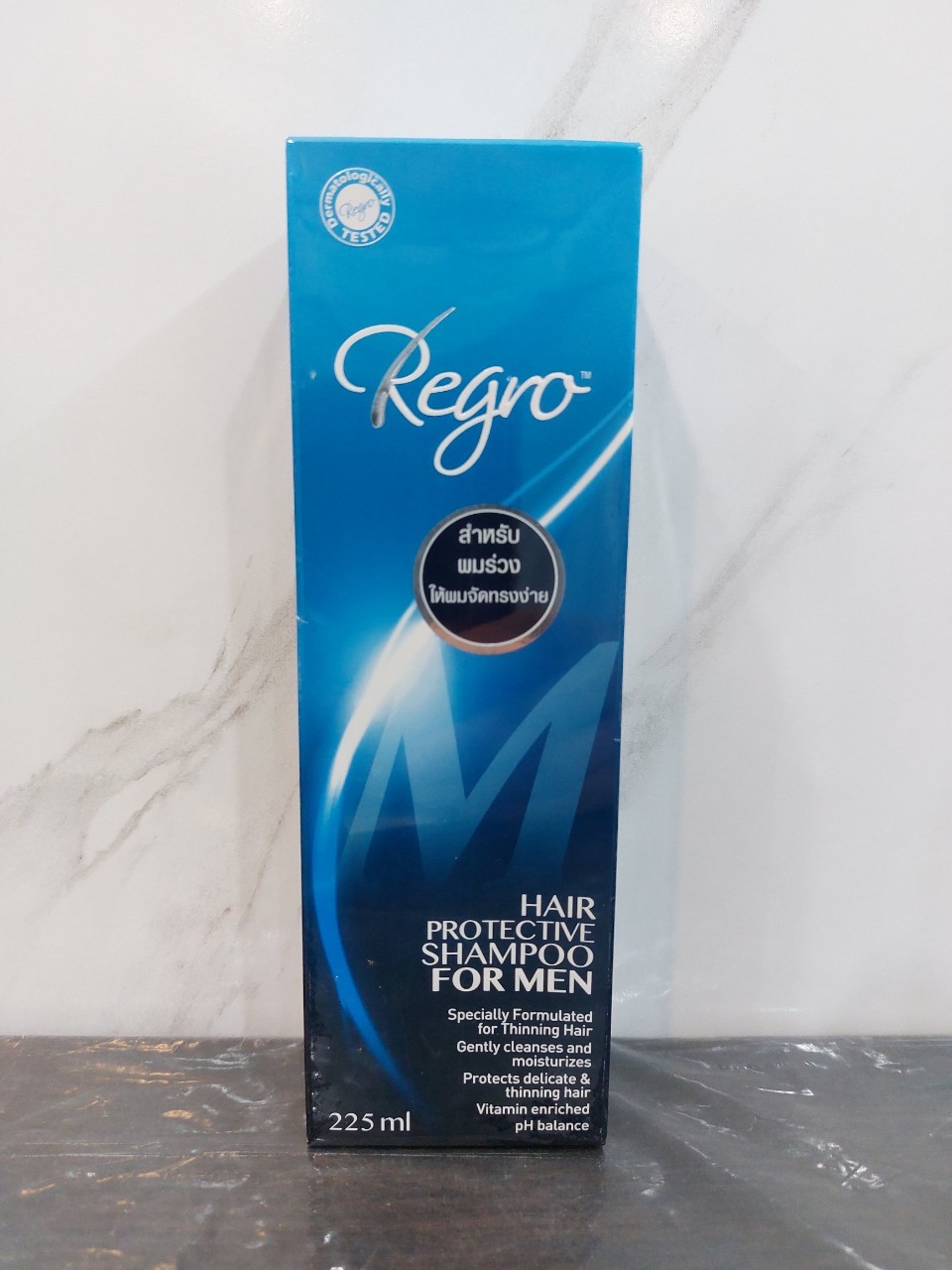 REGRO SHAMPOO FOR MEN 225ML.