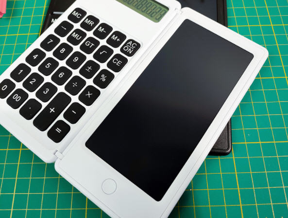 เครื่องคิดเลข2in1,เครื่องคิดเลขพร้อมกระดาน LCD,เครื่องคิดเลขเขียนได้,สามารถจดบันทึกได้