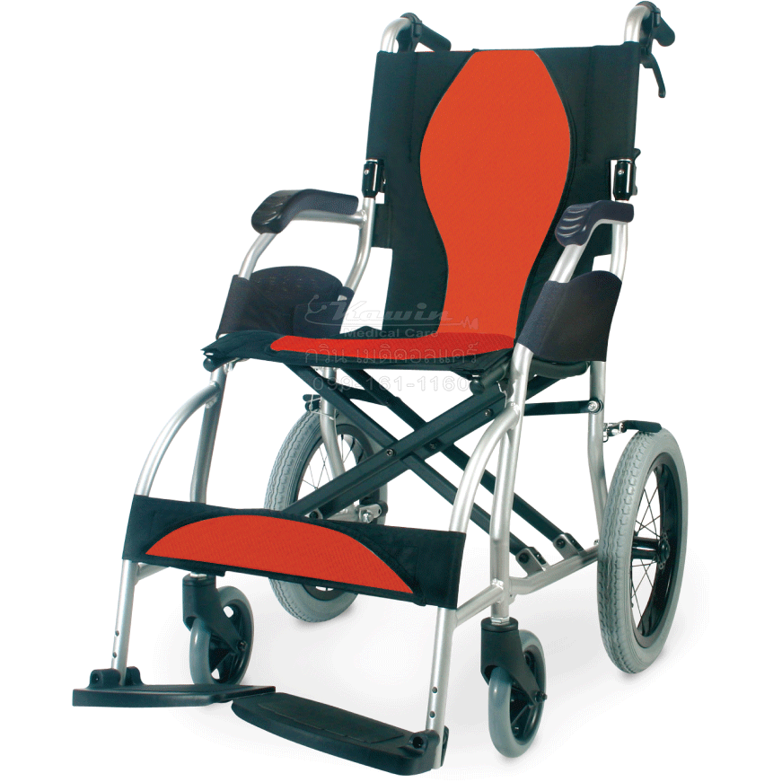 รถเข็นคนไข้ อัลลอยด์ KARMA รุ่นล้อแม็กเล็ก น้ำหนักเบา