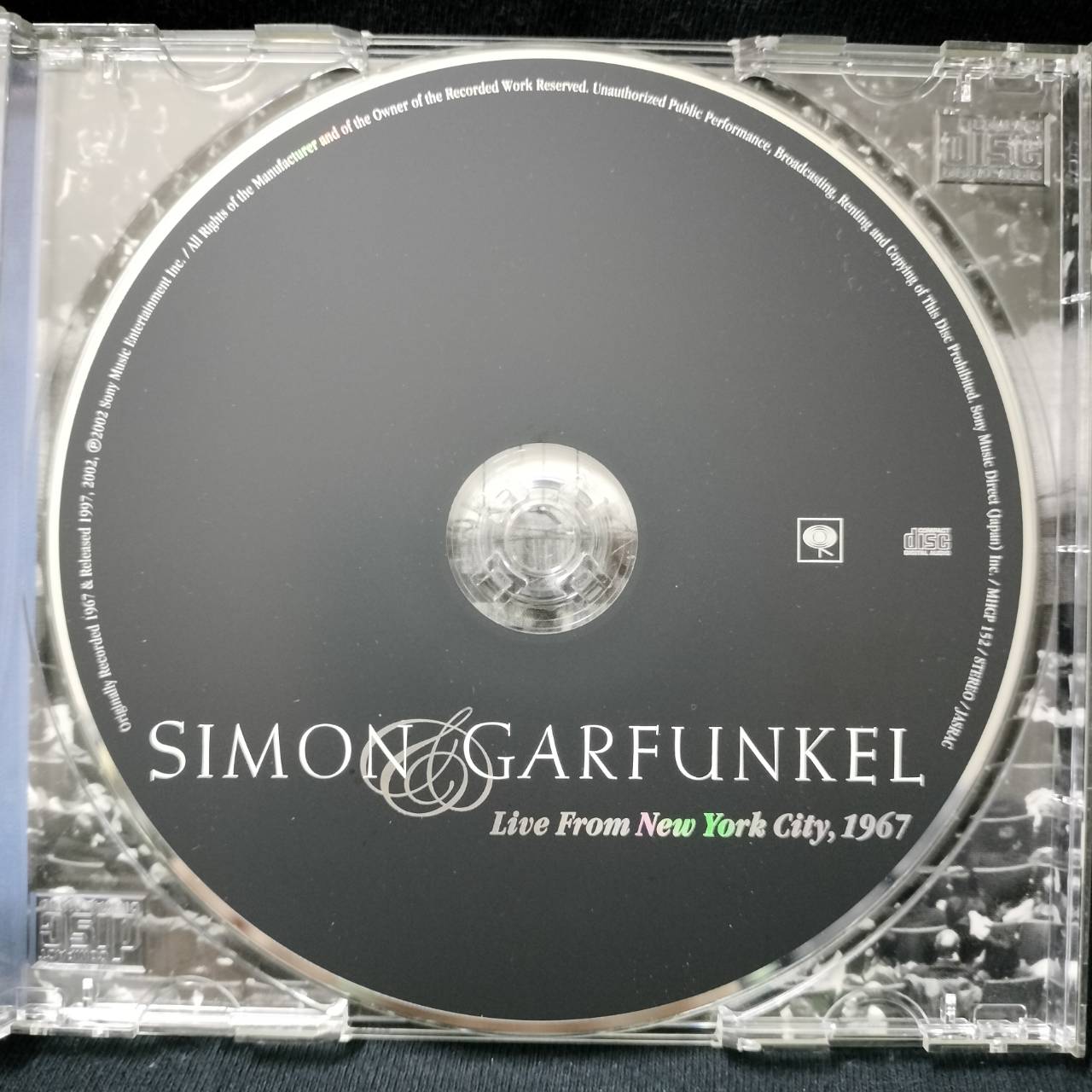 Simon & Garfunkel – Live From New York City, 1967 / JAPAN / แผ่นดี / มี Obi