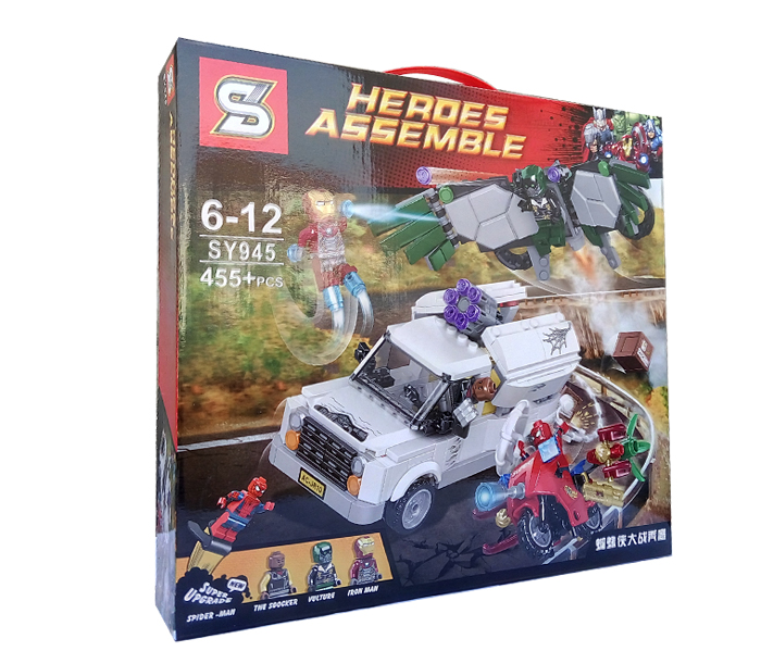 เลโก้จีน SY.945 ชุด Spiderman Beware The Vulture