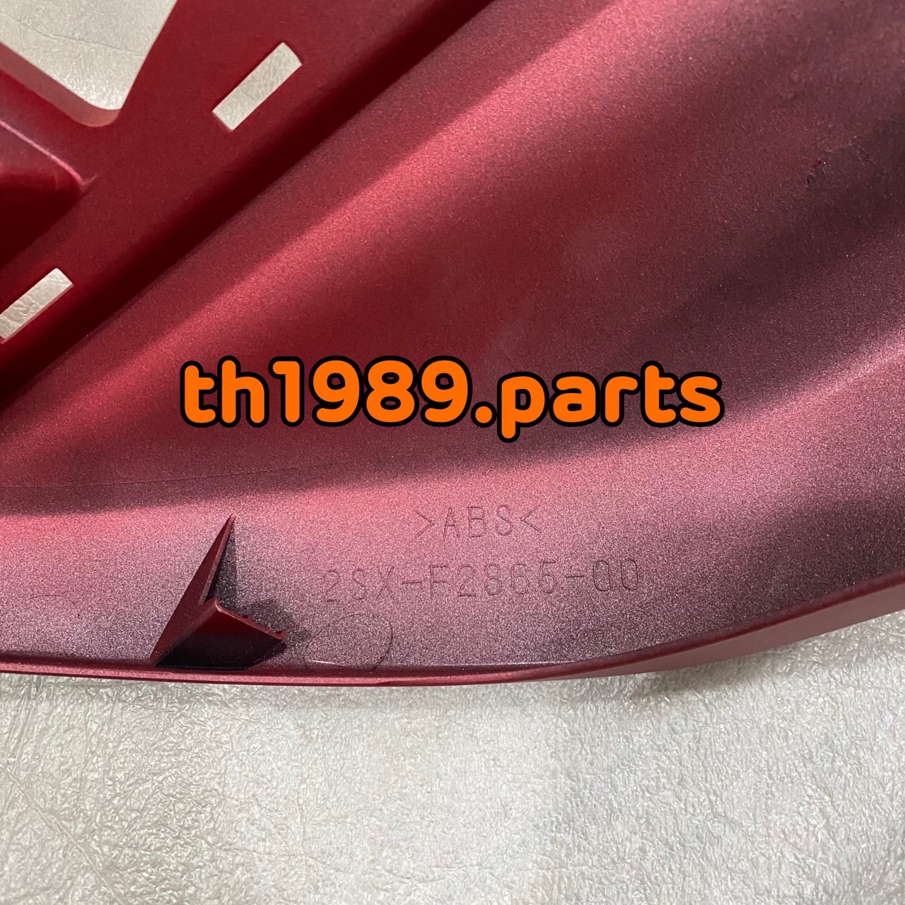 2SX-F2865-00-PH ฝาครอบด้านหน้าแดงด้าน (1258,MDRM3) GT125 2021 อะไหล่แท้ YAMAHA