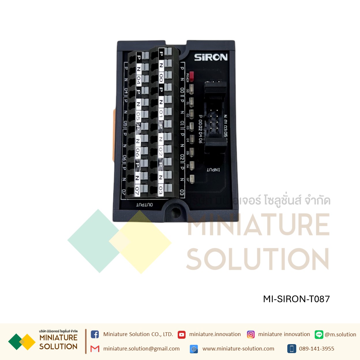 SIRON T001 T022 T087 for MITSUBISHI Q SERIES QX41/42 CJ1W FX1NC FX2NC FX3UC KV-NC Panasonic PLC