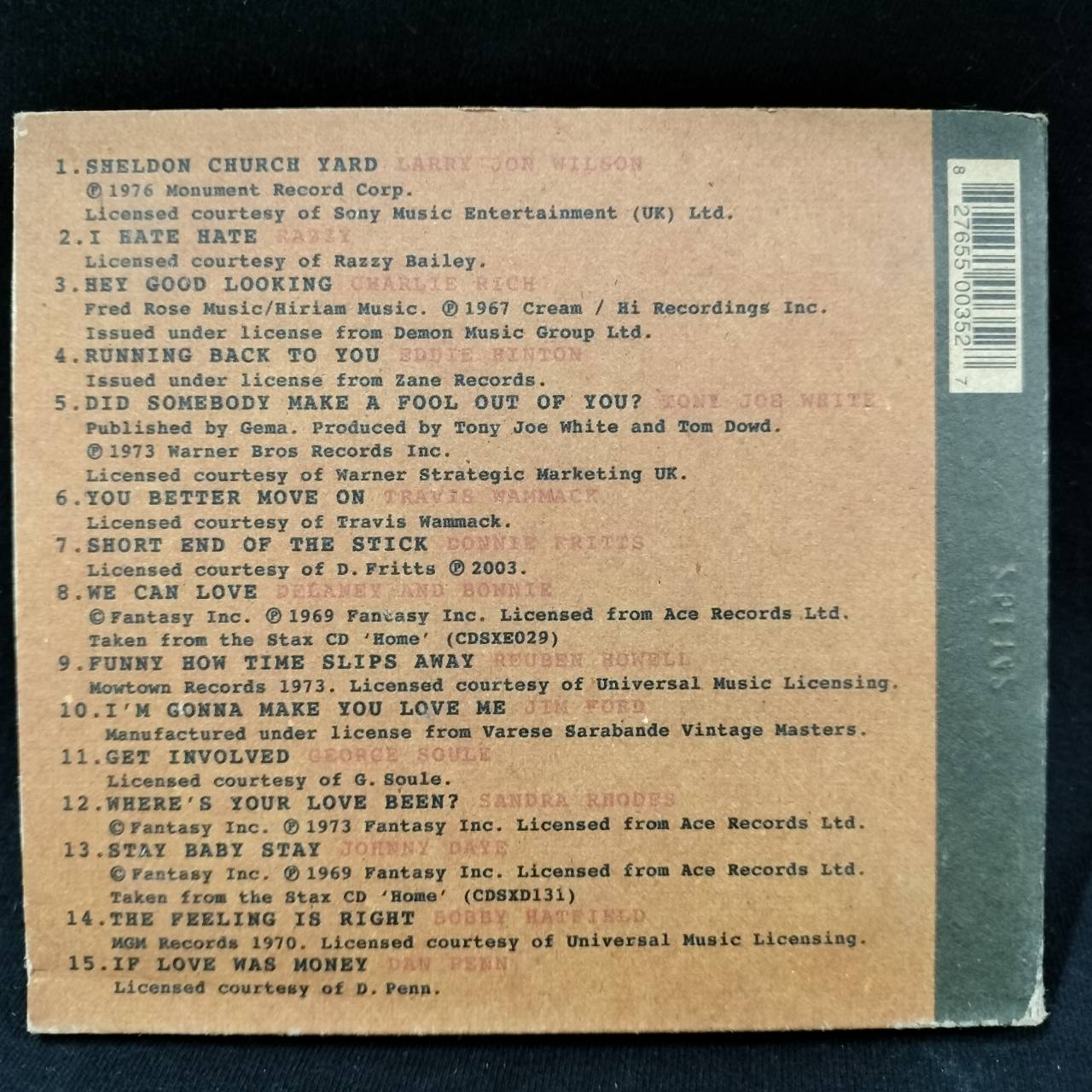 Various – Country Got Soul (Volume One) / ไม่ระบุ / แผ่นดี