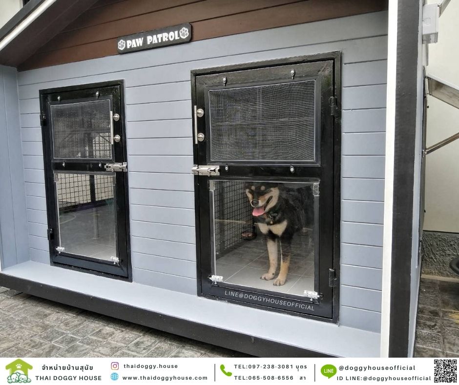 บ้านหมา 2ประตู Nordic