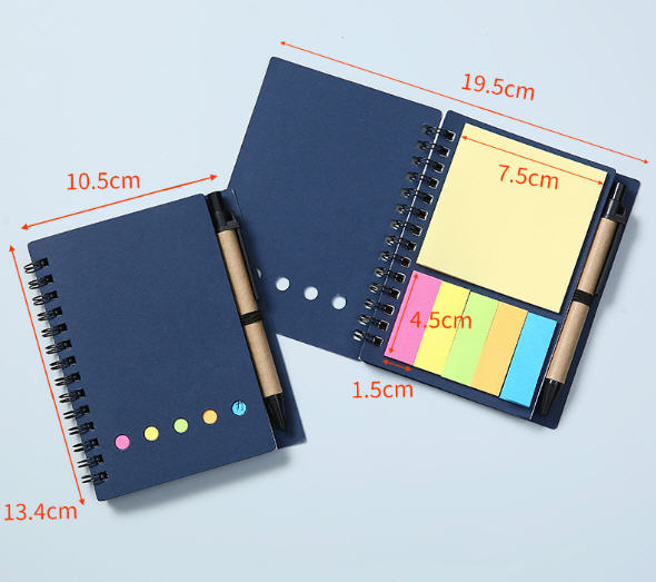 สมุดสันห่วง,กระดาษโน๊ต+ปากกา,สมุดโน๊ต,Post-it,โพสอิท