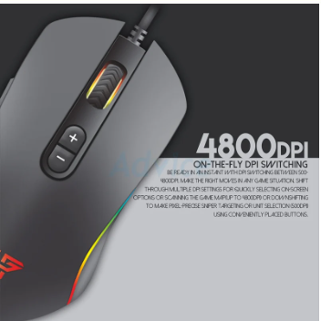 MOUSE FANTECH X9 THOR BLACK