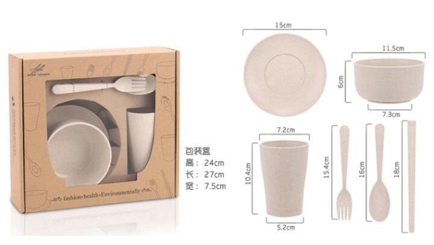 ชุดชามช้อนส้อมจานแก้วน้ำ,ชุดของที่ระลึก,ชุดช้อนจานแก้ว6ชิ้น,ชุดช้อนส้อม