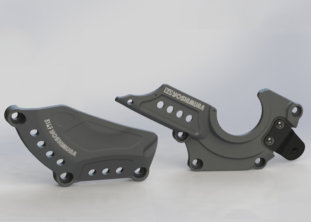 Yoshimura-กันแคร้ง (Case Saver) GSXR L7+