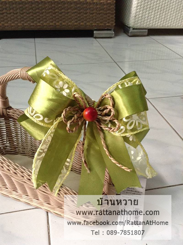 "งานตัวอย่าง" รับทำโบว์ติดกระเช้า โบว์ติดของชำร่วย โบว์ของขวัญ โบว์รางวัล โบว์ประกวด โบว์ติดรางวัล