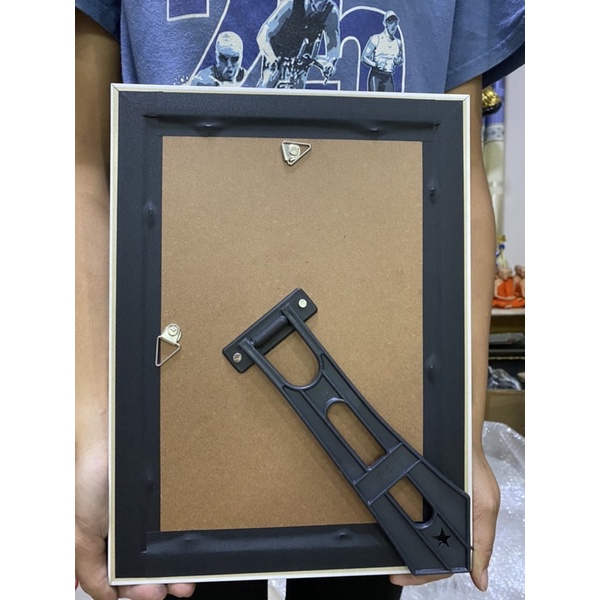 กรอบรูป กรอบคาถาชินบัญชร เเผ่นทองเหลือง กว้าง10นิ้ว สูง13นิ้วครึ่ง