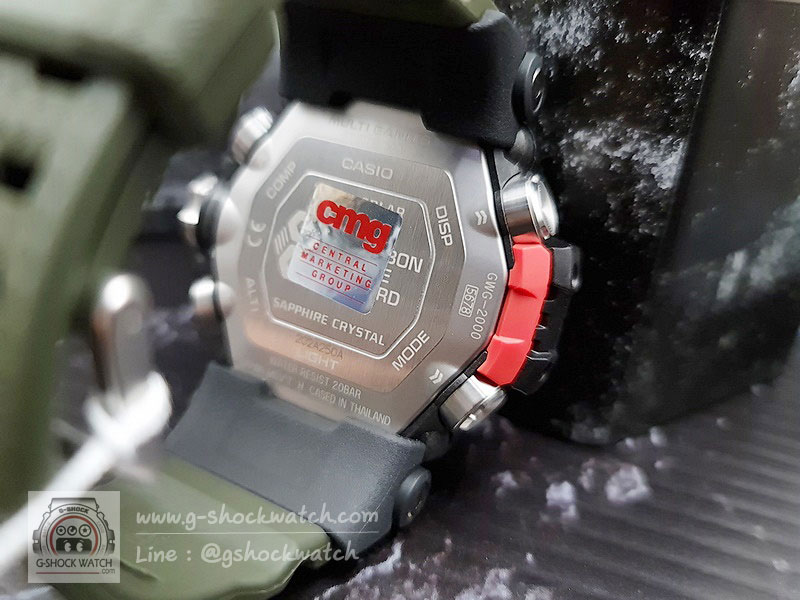 CASIO G-SHOCK นาฬิกาข้อมือ นาฬิกากันน้ำ นาฬิกาของแท้ ประกันศูนย์ CMG 1 ปี รุ่น GWG-2000-1A3