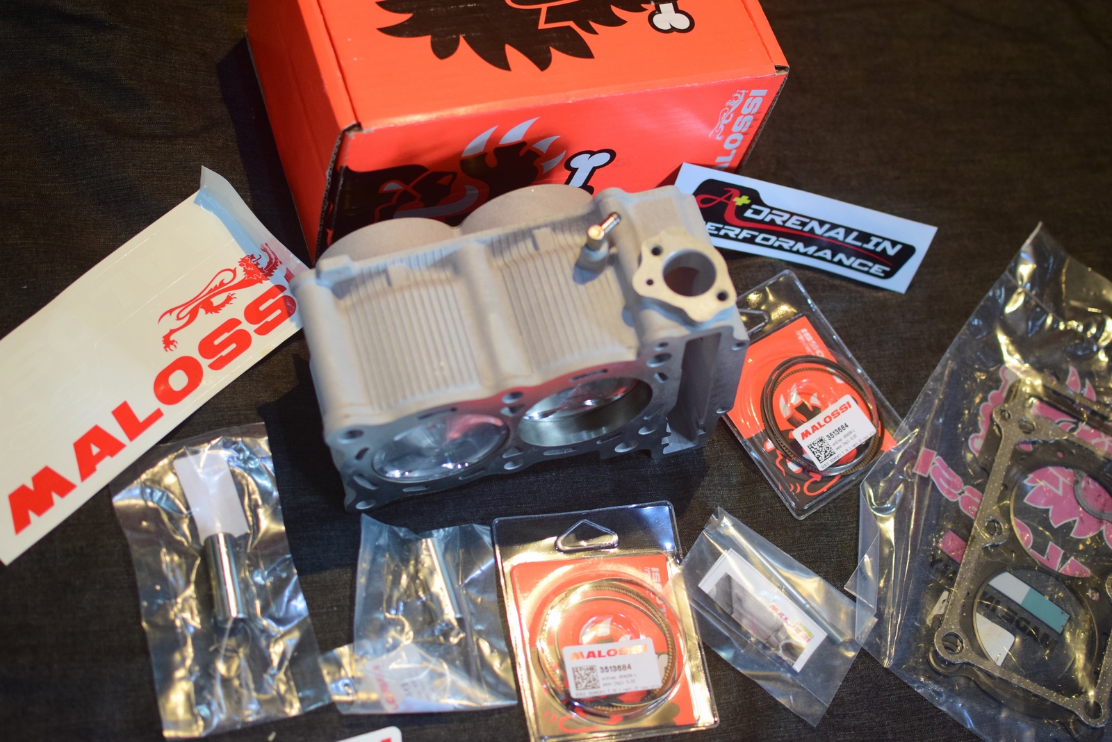 Malossi ชุดอัพซีซี จาก 530 เป็น 560cc ลูกสูบใหญ่ขึ้นพร้อมเสื้อ