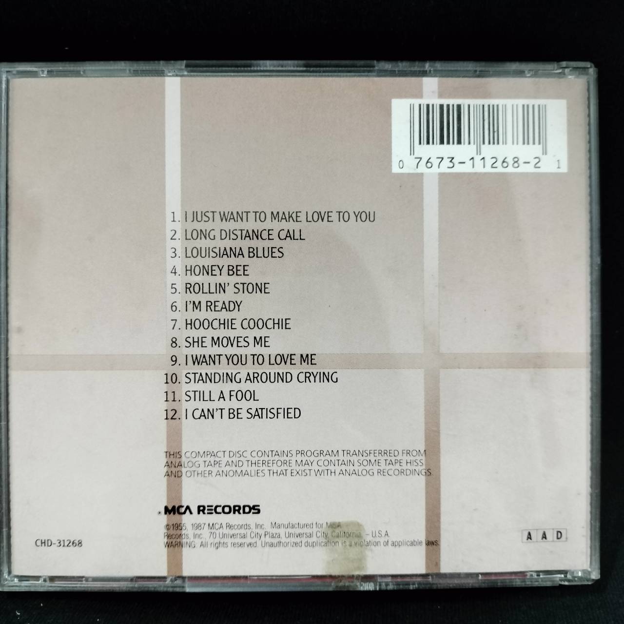 Muddy Waters – The Best Of Muddy Waters / USA / แผ่นดี