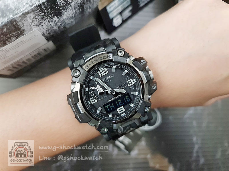 CASIO G-SHOCK นาฬิกาข้อมือ นาฬิกากันน้ำ นาฬิกาของแท้ ประกันศูนย์ CMG 1 ปี รุ่น GWG-2000-1A1
