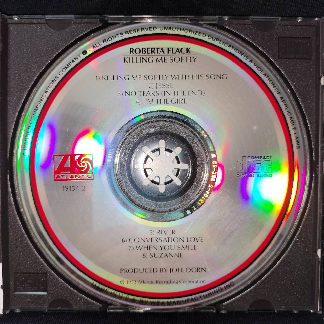Roberta Flack – Killing Me Softly / USA / แผ่นดี