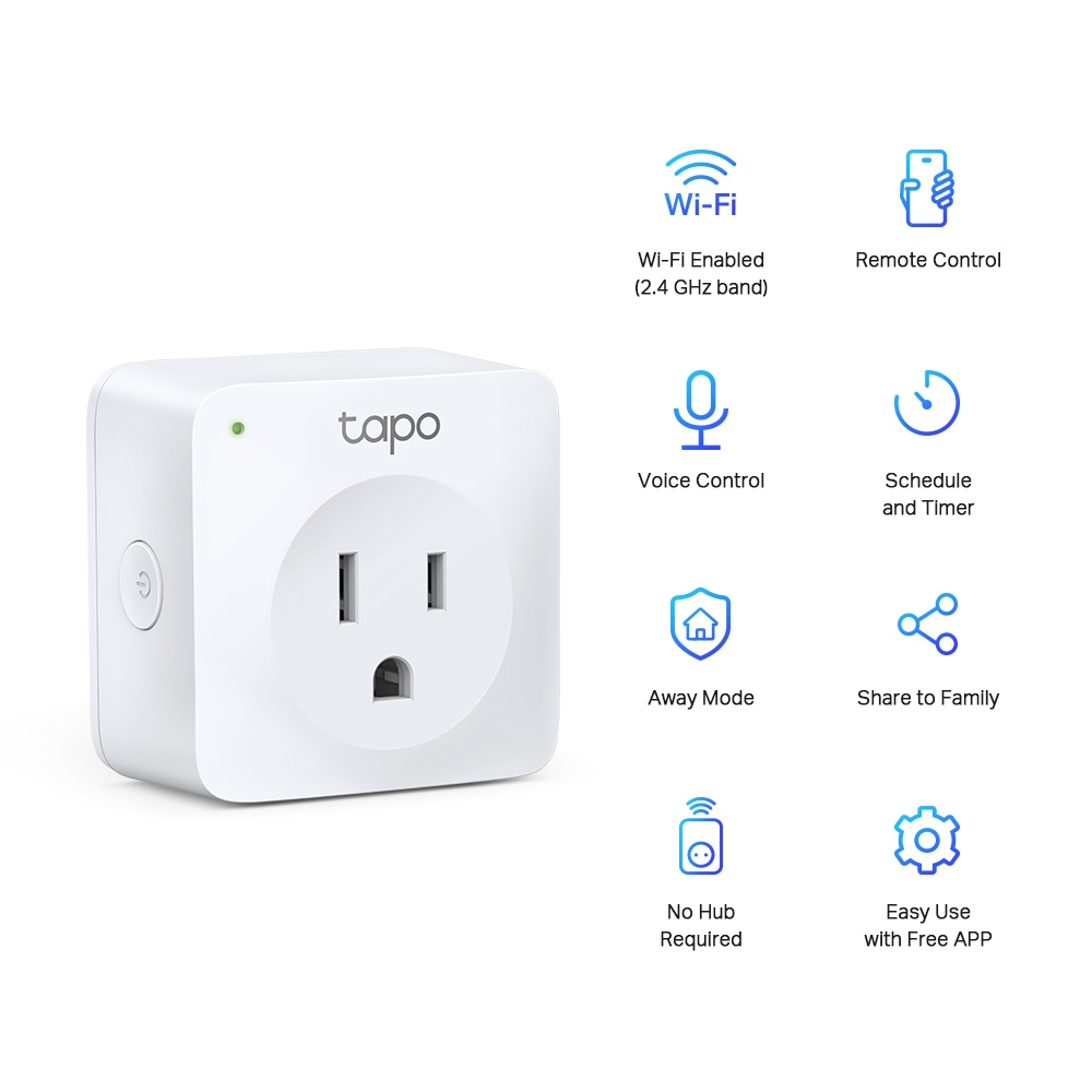 Tapo P100 New Mini Smart Wi-Fi Socket