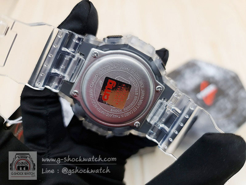 CASIO G-SHOCK นาฬิกาข้อมือ นาฬิกากันน้ำ นาฬิกาของแท้ ประกันศูนย์ CMG 1 ปี รุ่น GA-700SKE-7A