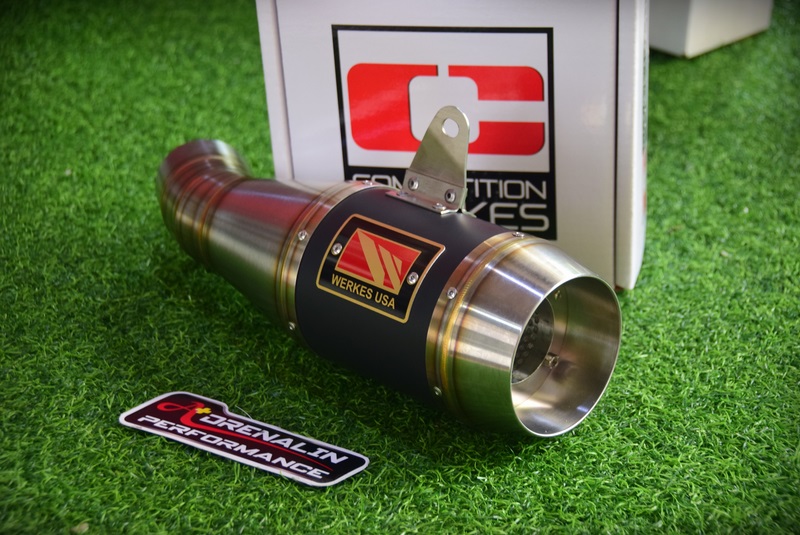 ท่อ Competition werkes slip-on สำหรับ BMW R9T 2014+ ท่อทรงสั้น (For Exhibition only)