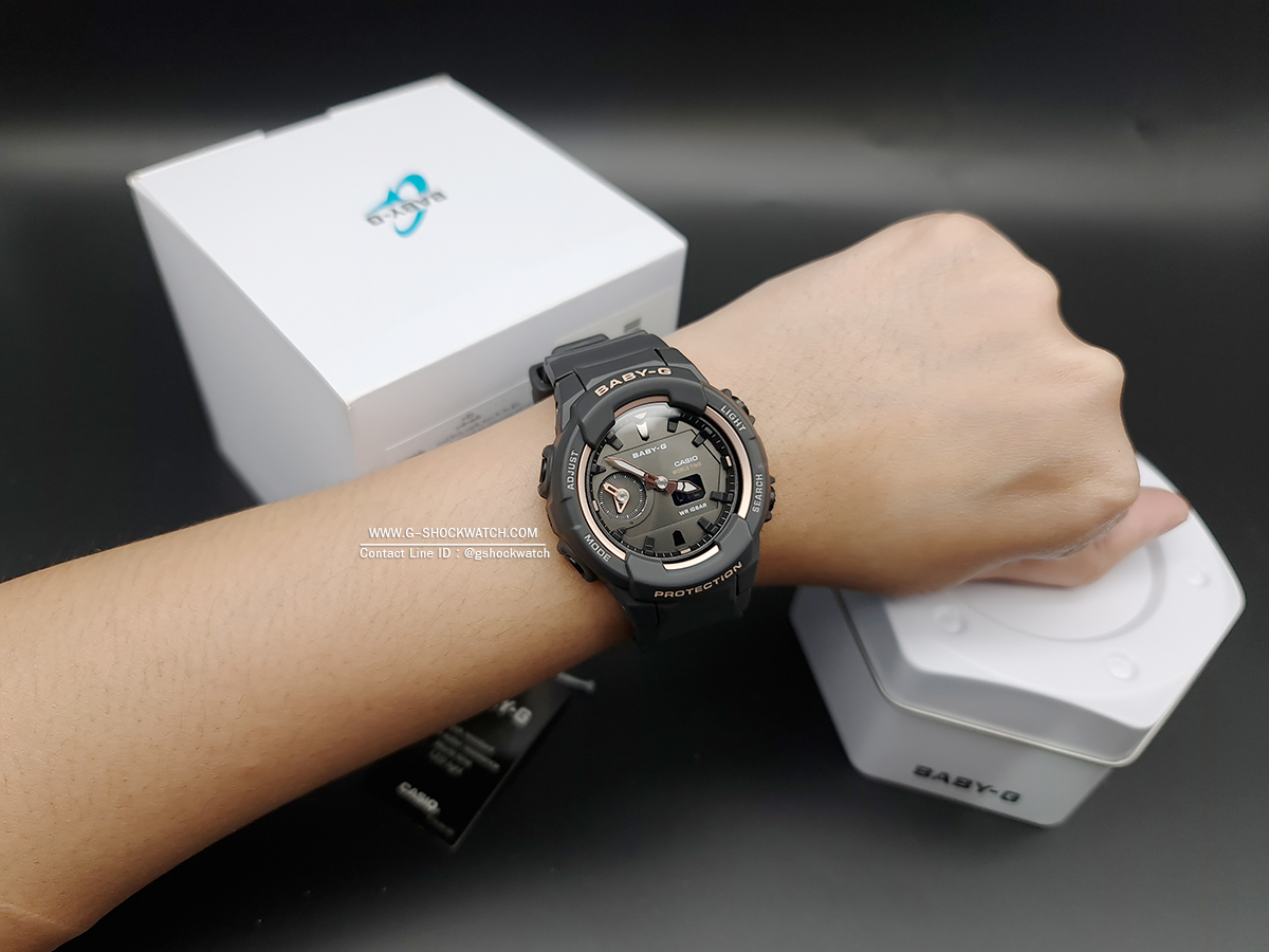 CASIO BABY-G นาฬิกาข้อมือ นาฬิกากันน้ำ นาฬิกาของแท้ ประกันศูนย์ CMG 1 ปี รุ่น BGA-230SA-1A