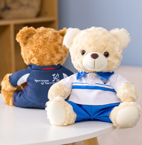 รับผลิต,ตุ๊กตาหมีปักโลโก้,ตุ๊กตาหมี,ตุ๊กตาหมีของขวัญ,โรงงานผลิตตุ๊กตาหมี,ของขวัญ,ของแจก,25cm