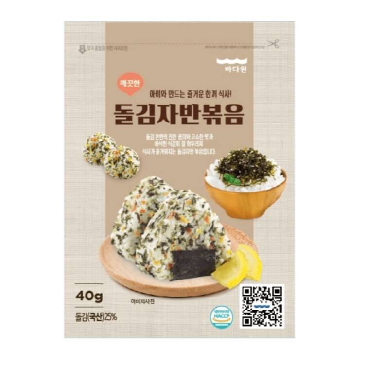 สาหร่าย บาดาวอน รสออริจินอล Badaone Seasoned Dried Laver Original 40 g. (05-8810)