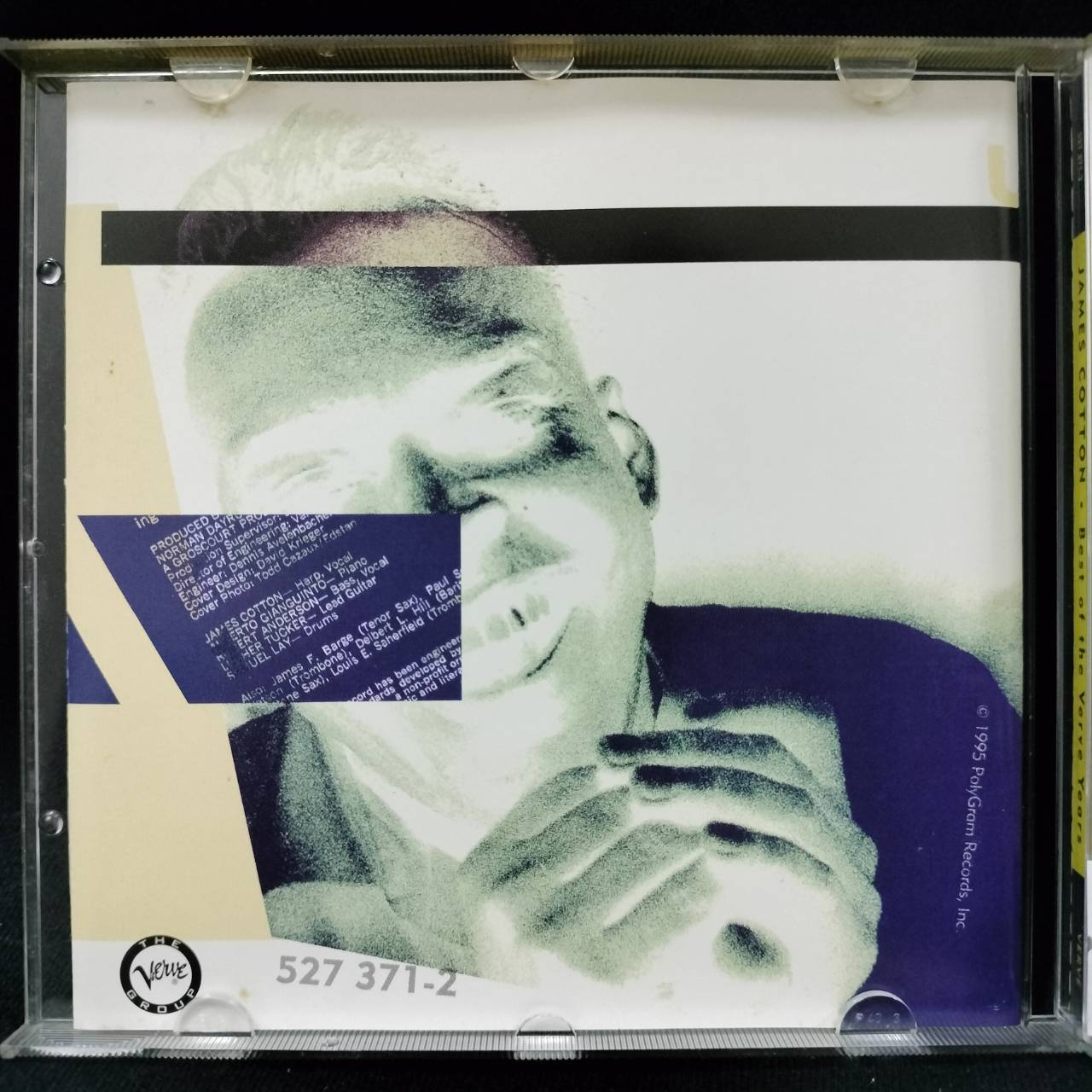 James Cotton – Best Of The Verve Years / ไม่ระบุ / ปกมีจุดเหลือง / แผ่นสวย