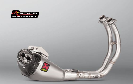 ท่อ Akrapovic full titanium+carbon แบบออกล่าง สำหรับ R7 2022+ (For Exhibition only)