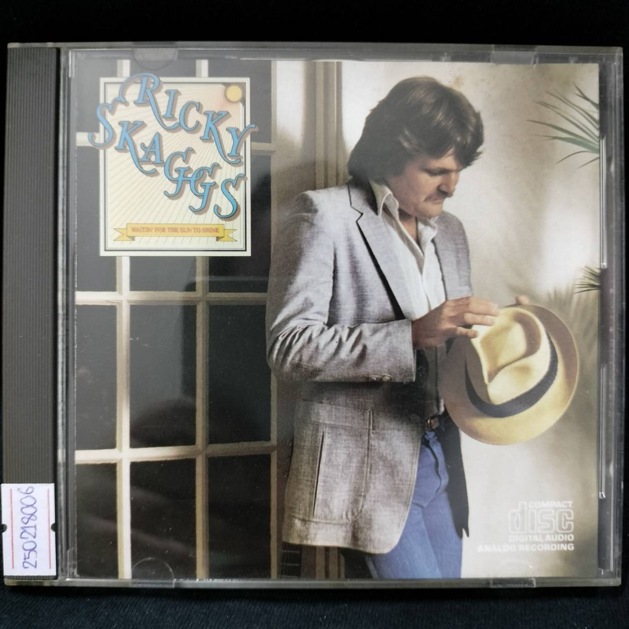 Ricky Skaggs – Waitin' For The Sun To Shine / USA / ปกมีจุดเหลือง / แผ่นดี