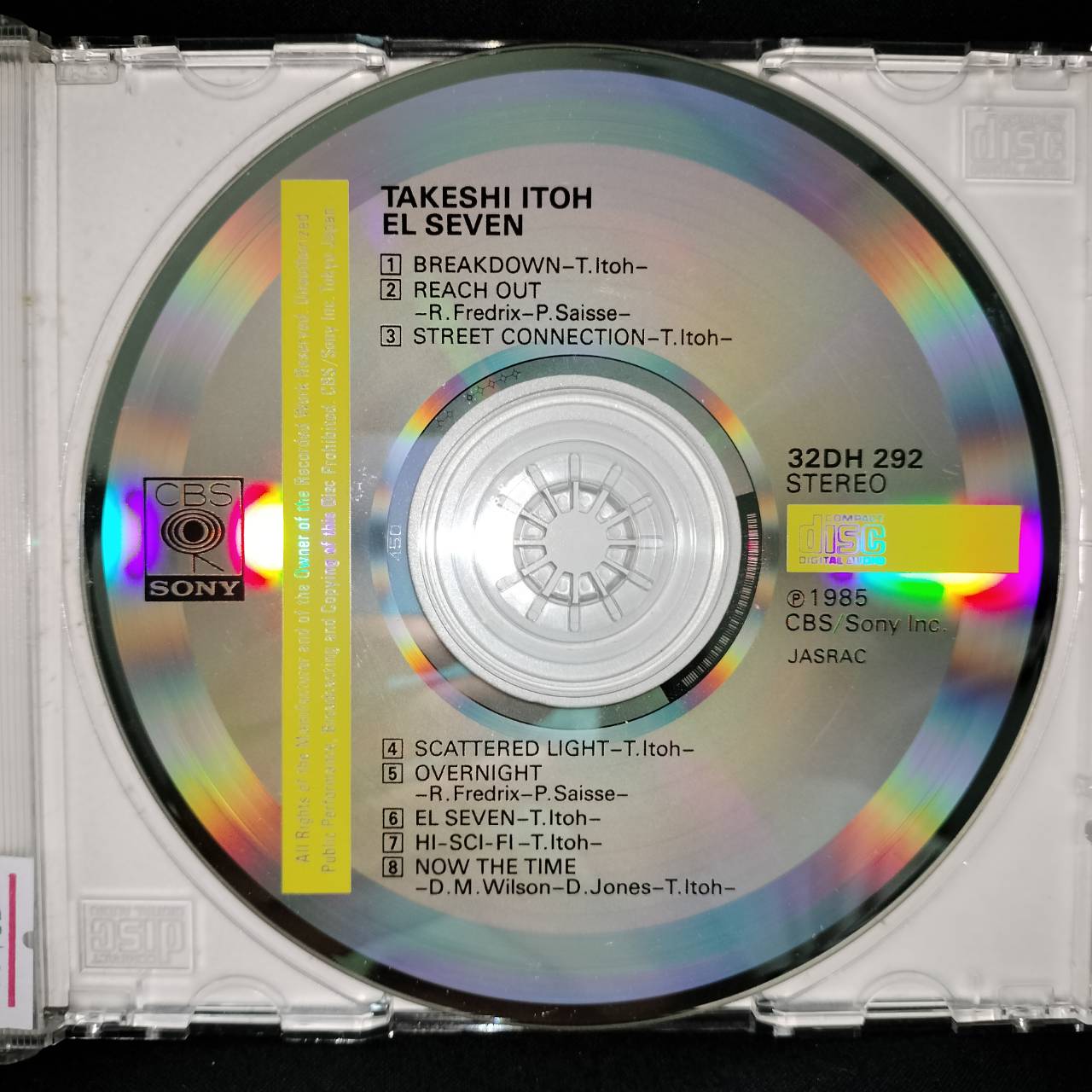 Takeshi Itoh – El Seven / JAPAN / แผ่นดี
