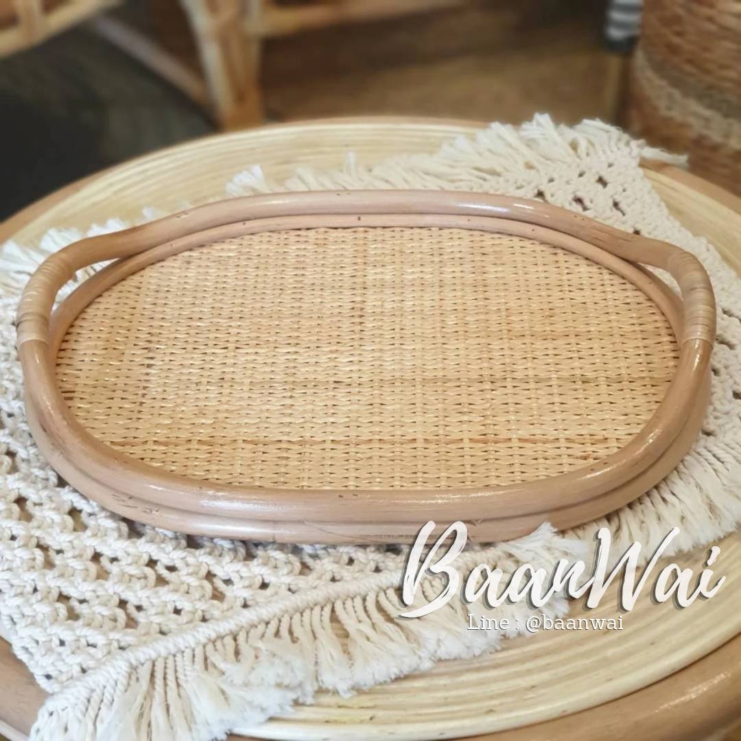 ถาดหวายแท้