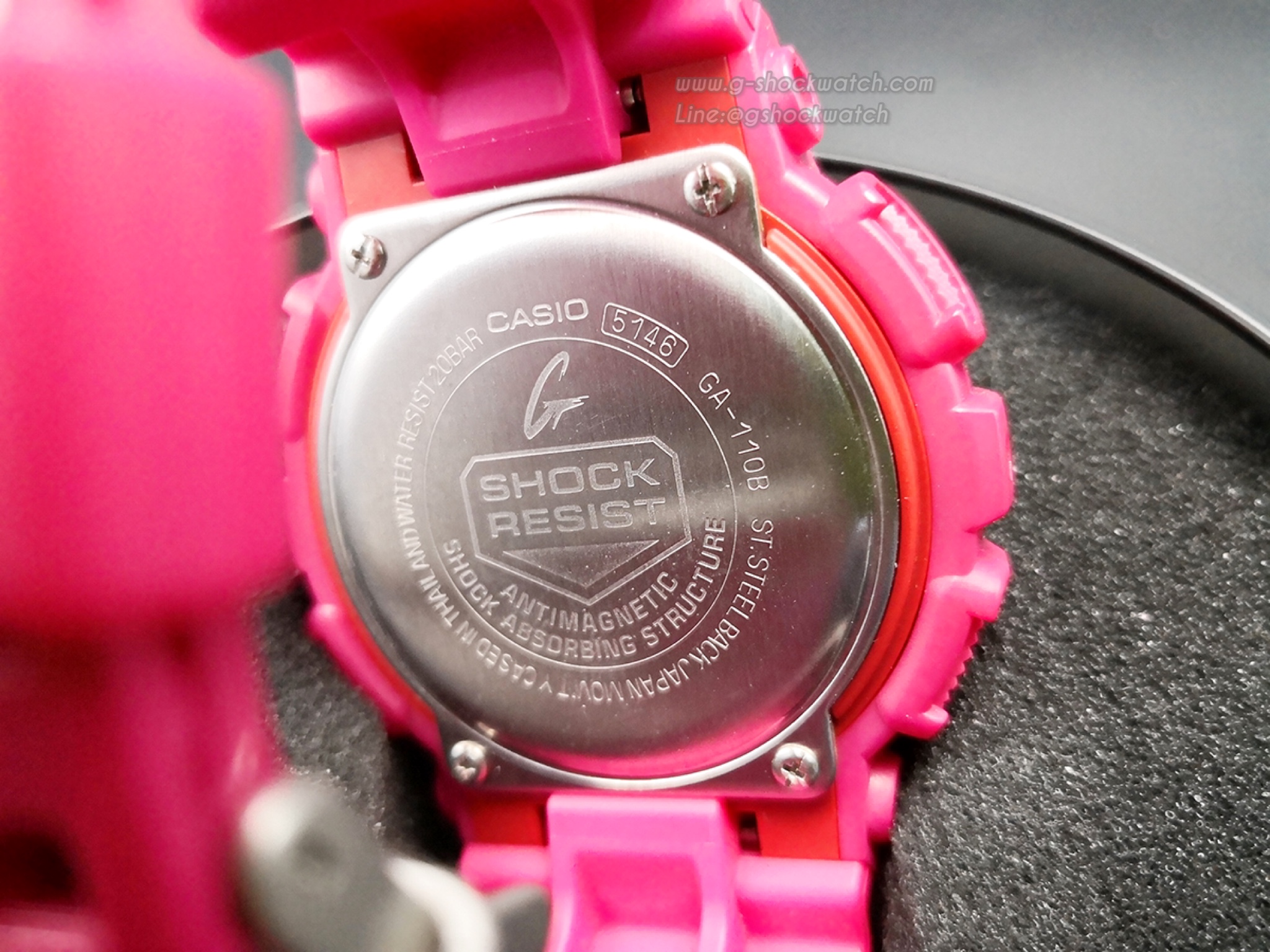 CASIO G-SHOCK นาฬิกาข้อมือ นาฬิกากันน้ำ นาฬิกาของแท้ ประกันศูนย์ CMG 1 ปี รุ่น GA-110B-4