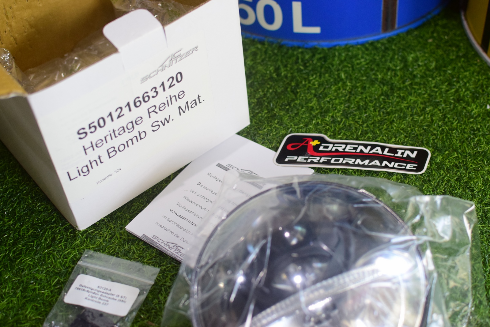 โคมไฟหน้า AC Schnitzer สำหรับ R nine T 2014+ รุ่น light bomb ไฟ LED