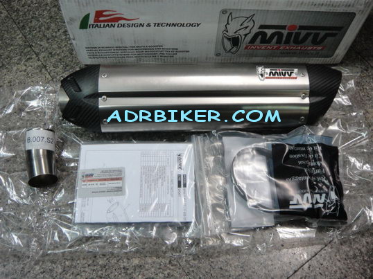 ท่อ MIVV รุ่น Suono สำหรับ F650/800GS ท่อชั้นน้ำจาก ITALY (For Exhibition only)